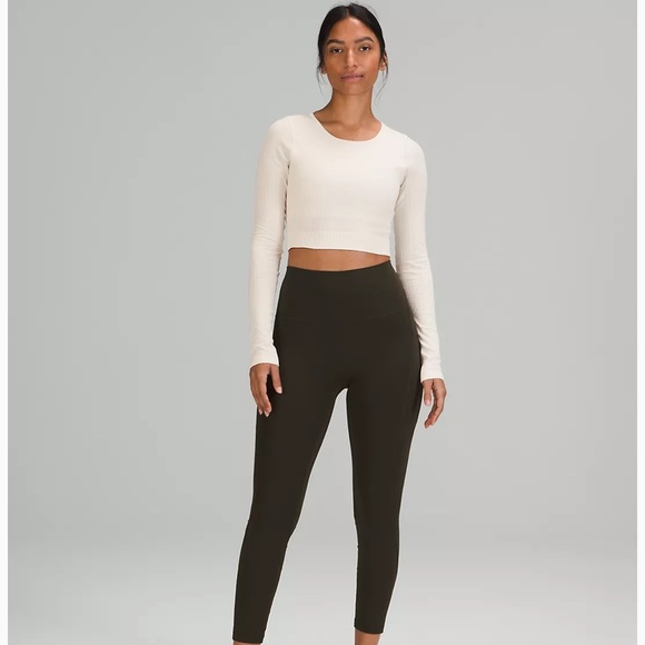 Lululemon Ebb To Street LS Shirt * White Opal - Picture 2 of 6